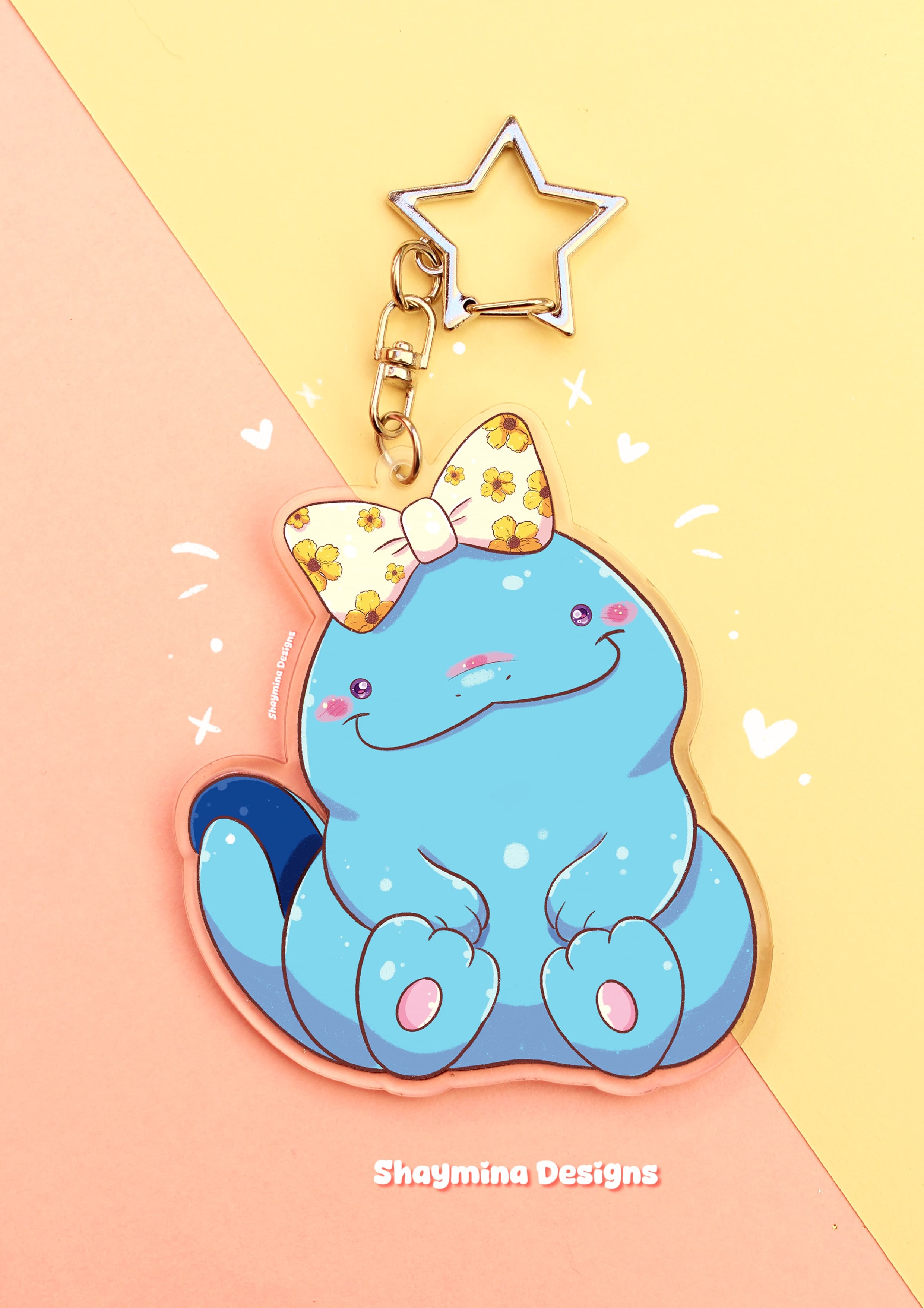 Quagsire lazo Pokémon llavero acrílico