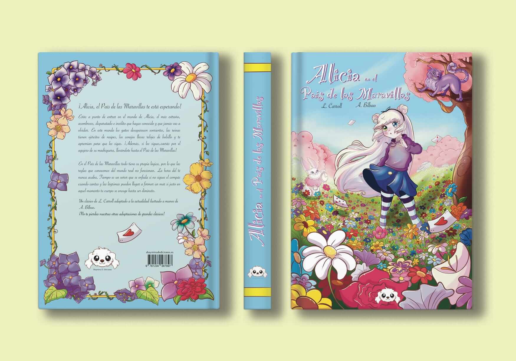 Diseño de portada y contraportada de libro