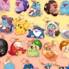 Pikachu Pokémon llavero acrílico